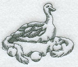 Sixth Day of Christmas (Toile)