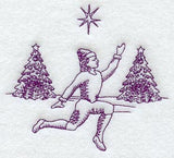 Tenth Day of Christmas (Toile)