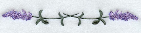 Lavender Border