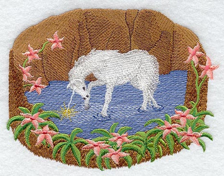 Unicorn Reflection Scene