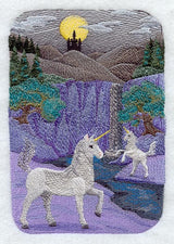 Unicorns & Waterfall