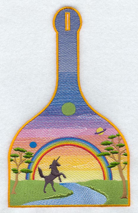 Unicorn & Rainbow Towel Topper