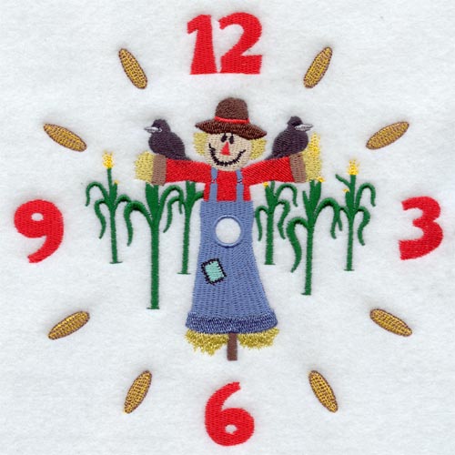 Scarecrow Clock - Large
