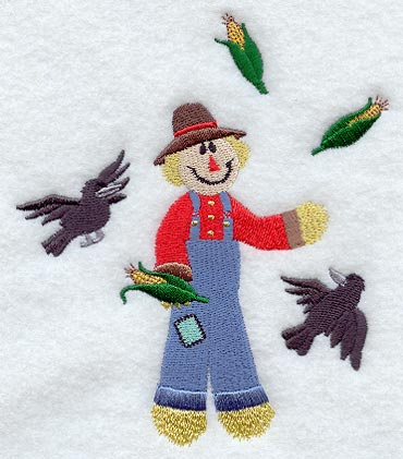 Scarecrow Juggling Corn