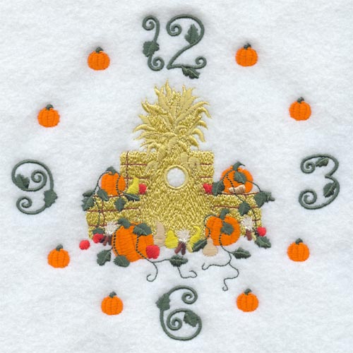 Fall Harvest Clock