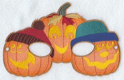 Jack-O-Lantern Mask - Large