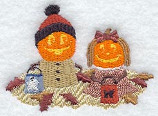 Jack-O-Lantern Pair