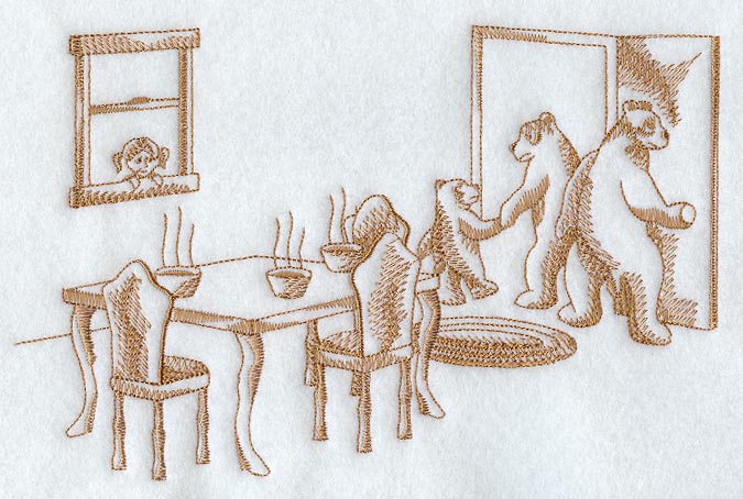 Goldilocks Scene 1 (Toile)