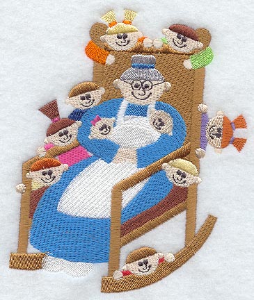 Old Woman In Shoe - Inside