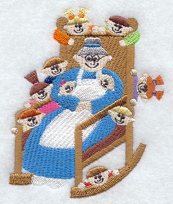 Old Woman In Shoe - Inside