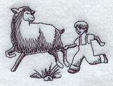 Baa Baa Black Sheep Scene 2 (Toile)