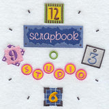 Scrapbooking Clock