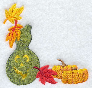 Carved Pumpkin Corner