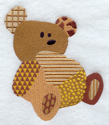 Patchwork Teddy Bear