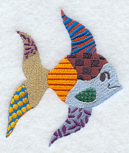 Patchwork Fish – Embroidery Library