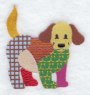 Patchwork Puppy