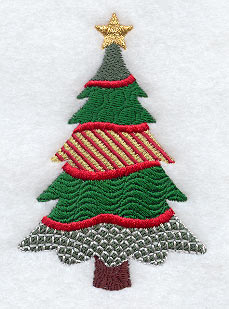 Patchwork Christmas Tree