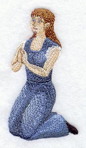 St. Joan of Arc - Kneeling