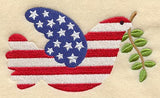 Patriotic Peace Dove (Cardstock)