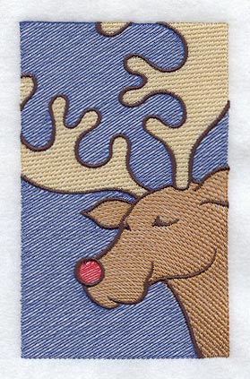 Reindeer Rudolph (Cardstock)