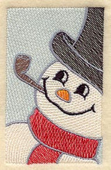 Cheerful Snowman (Cardstock)