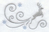 Leaping Reindeer