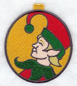 Christmas Elf Ornament
