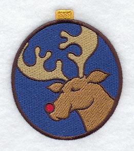 Reindeer Rudolph Ornament