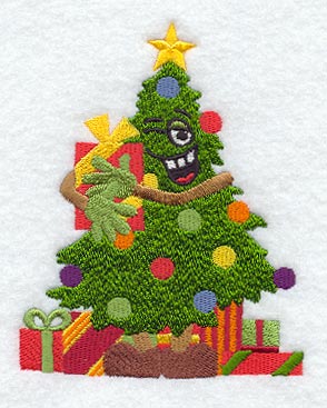 No Peeking Christmas Tree