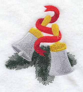 Silver Bells and Ribbon