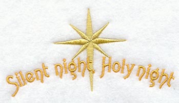 Silent Night Pocket Topper