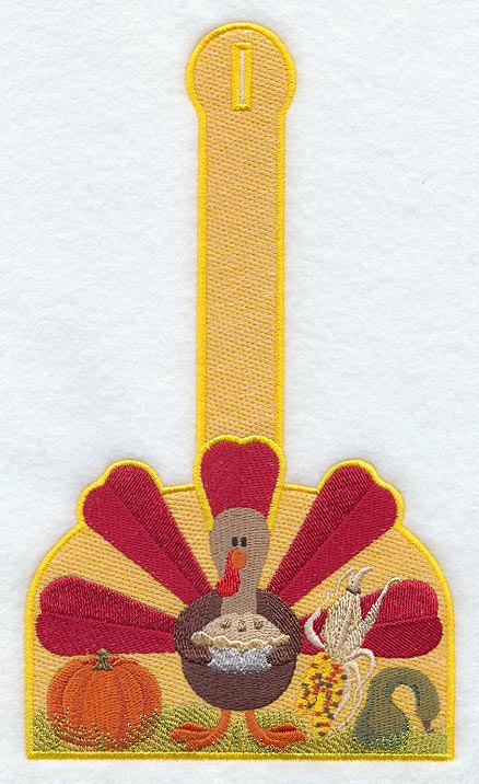 Whimsical Turkey Towel Topper