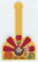 Whimsical Turkey Towel Topper