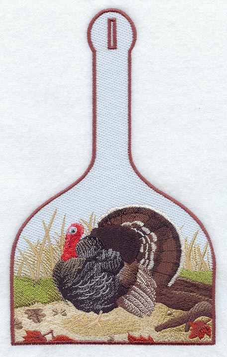 Turkey Towel Topper – Embroidery Library