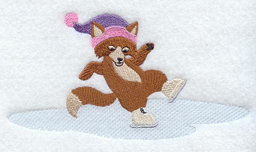 Skating Fox
