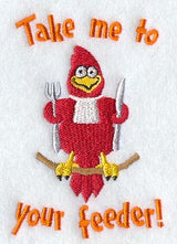 Take Me To Your Feeder Cardinal