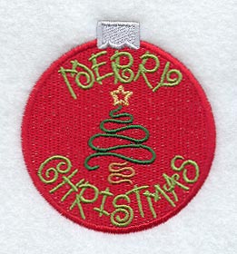Merry Christmas Ornament