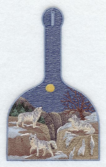 Winter Wolves Towel Topper