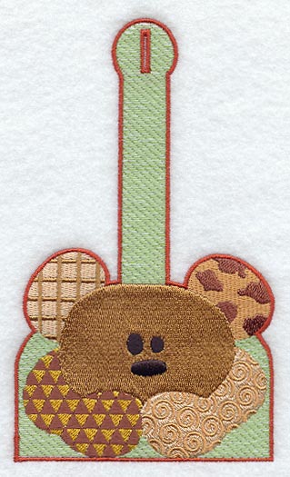 Patchwork Teddy Bear Towel Topper