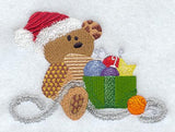 Patchwork Christmas Teddy Bear