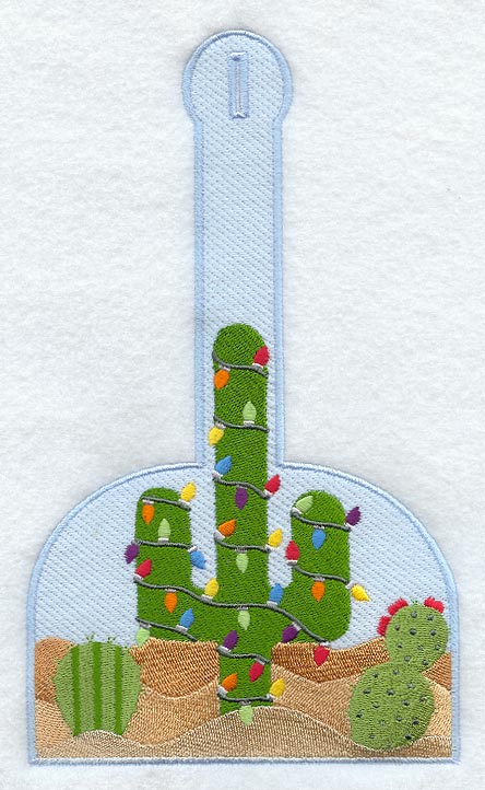 Southwest Christmas Towel Topper