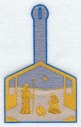 Nativity Scene Towel Topper