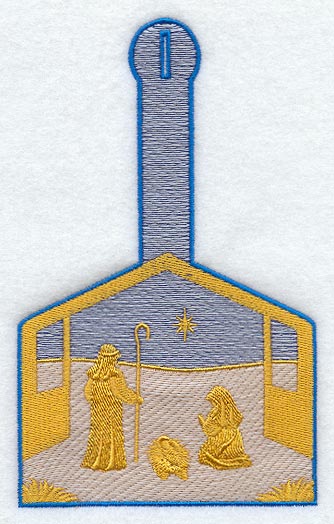 Nativity Scene Towel Topper