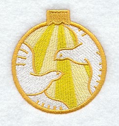 Peace Doves Ornament