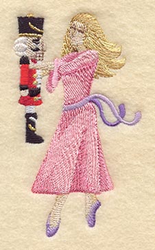 Clara Dancing with Growing Nutcracker