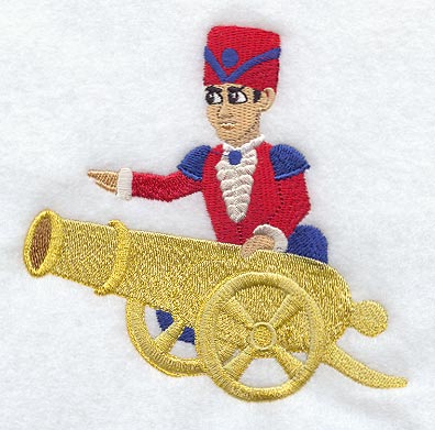 Toy Soldier with Cannon