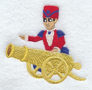 Toy Soldier with Cannon