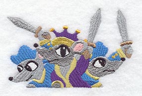 Nutcracker Mice Pocket Topper