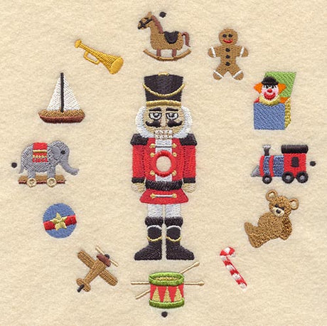 Nutcracker Clock