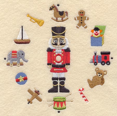 Nutcracker Clock
